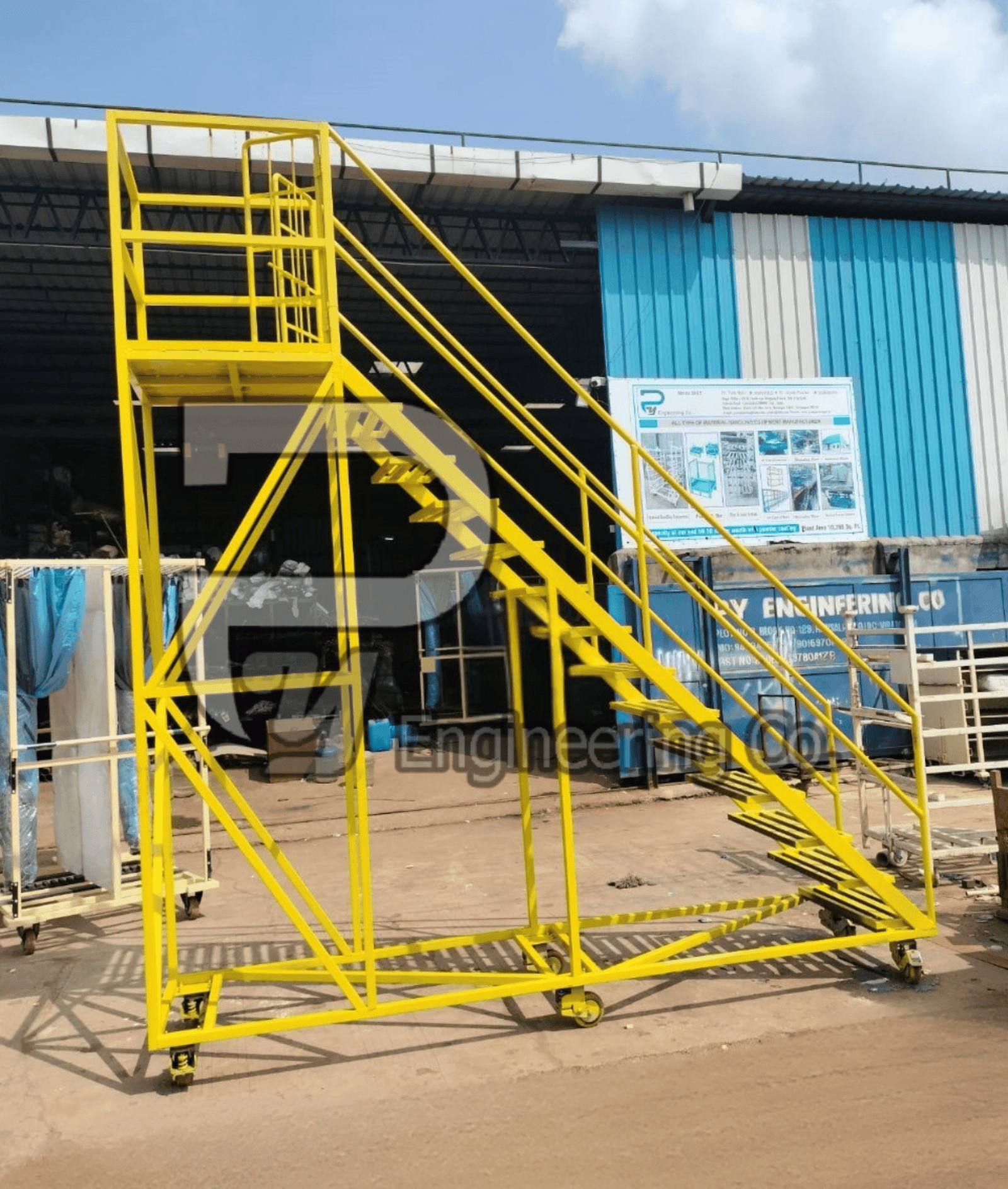 Mobile Platform Ladder