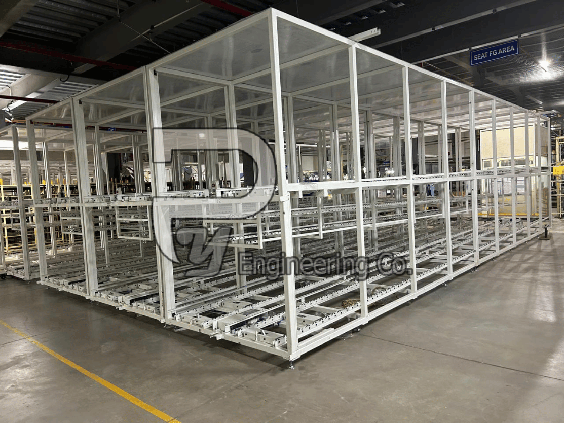 Mind Steel Roller Conveyor Storage System